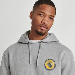 Vans Staying Grounded Graphic Pullover Hoodie Grey Heather - VN0007W7 021 -Deals Adidas Store VN0007W7 021 M6