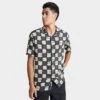 Men's Vans Moore Buttondown Shirt Asphalt/Antique White - VN0008JG 030