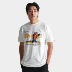 Vans Soaring Eagle Graphic T-Shirt Marshmallow - VN0008RR 100