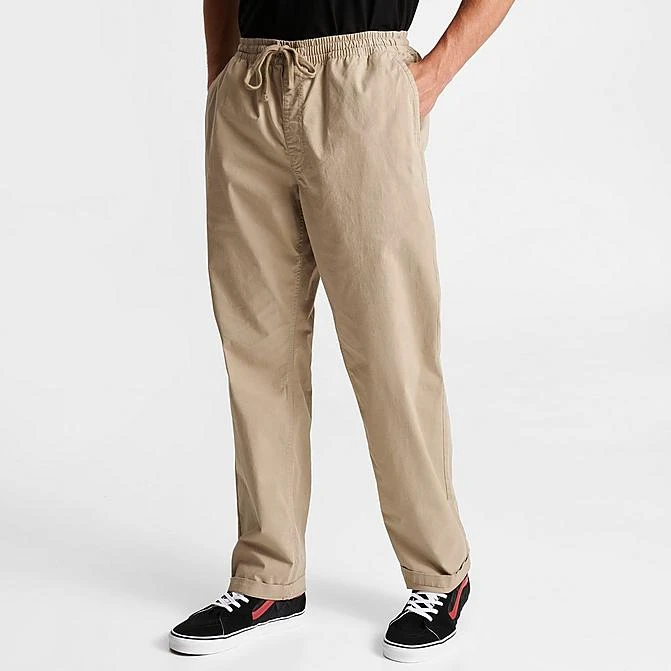 Men's Vans Range Relaxed Elastic Pants Khaki - VN0A5FJJ 251 3 Men's Vans Range Relaxed Elastic Pants Khaki - VN0A5FJJ 251