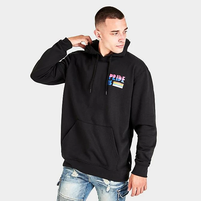 Men's Vans Pride Graphic Pullover Hoodie Black - VN0A7SFH 001 5 Men's Vans Pride Graphic Pullover Hoodie Black - VN0A7SFH 001 - Image 3