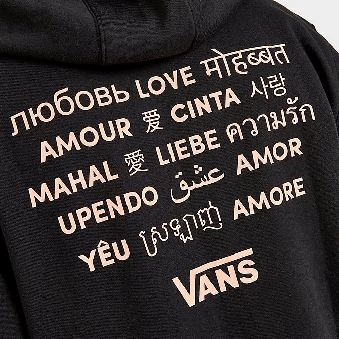 Men's Vans Pride Graphic Pullover Hoodie Black - VN0A7SFH 001 8 Men's Vans Pride Graphic Pullover Hoodie Black - VN0A7SFH 001 - Image 6