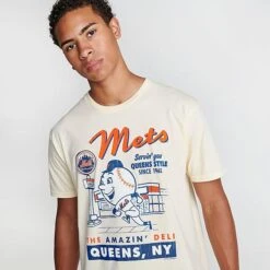 Men's Mitchell & Ness New York Mets MLB Deli Graphic T-Shirt Stone - YPPPCREA 222 -Deals Adidas Store YPPPCREA 222 M5
